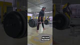 Sumo deadlift form and technique exercise powerlifting sumodeadlift 180kg [upl. by Clo]