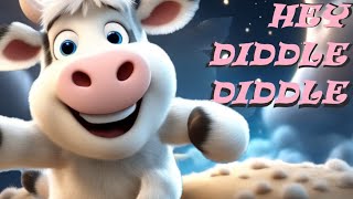 Hey Diddle Diddle  In different styles  Nursery rhymes and kids songs [upl. by Oivaf]