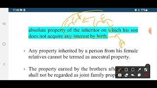 Coparcenary or Joint family Property under Hindu law [upl. by Oemor]