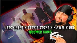 FIRST TIME LISTENING  Collabos x Tech N9ne x Stevie Stone x KAAN x Ubi  Boomer Rang [upl. by Yanehs]