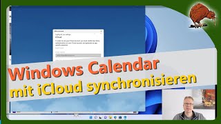 Windows Kalender mit iCloud synchronisieren  ZweiFaktor [upl. by Aikyn479]