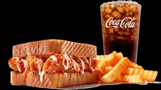 Zaxbys 5 kickin chicken sandwich meal review [upl. by Kuo]