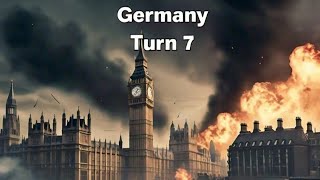 Global War 1939 Ultra Germany Turn 7 [upl. by Ynahirb]