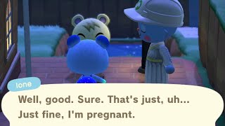 Can You Have a Baby in Animal Crossing New Horizons 👶🤰 [upl. by Millisent]