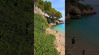 CALA ESMERALDA 🩵CALA DOR 🏝 MALLORCA 🩵 majorca MALLORCA PARADISE [upl. by Asilej]