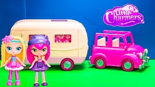 Little Charmers and Lil Woodzees Happy Camper Play Set and Toys [upl. by Asilana]