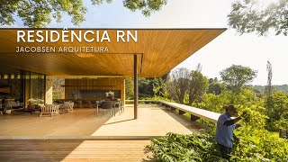 VISTA DEFINITIVA PARA A REPRESA NA RESIDÊNCIA RN POR JACOBSEN ARQUITETURA [upl. by Retepnhoj]