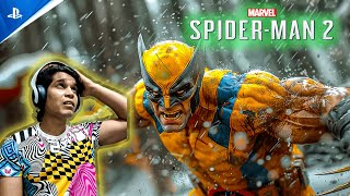 Spider Man 2 PS5 Wolverine Suit🔥Gameplay  CMR Gaming [upl. by Antonella845]