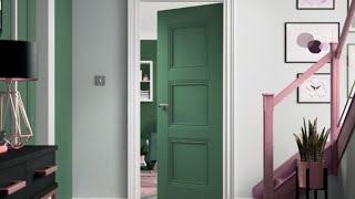 Door painting ideas interior paint colour combination for door 2024 [upl. by Laurens]