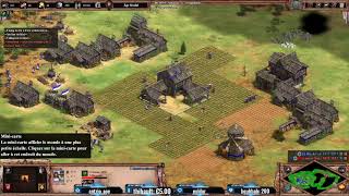 Age of Empires 2 Definitive Edition  Arabia  Slaves vs Goths 1600 qui me drush [upl. by Dnalra325]