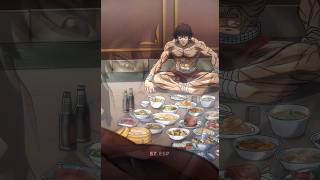 Baki hanma 😍 is power 😱😍 shortvideo animetiktok anime bakihanma [upl. by Issirk]