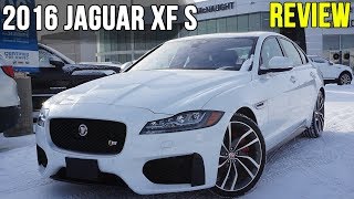 2016 Jaguar XF S InDepth Review [upl. by Adniles]