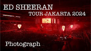 Ed Sheeran Tour 2024 Jakarta  Photograph [upl. by Aiyekal]