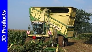 Krone BigCargomaishakselenharvesting maizeThe Netherlands2008Jansen Wijhe 2 [upl. by Crandall]