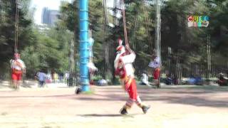 Así se Vio  Voladores de Papantla en Chapultepec [upl. by Taite586]