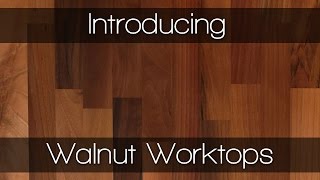 Walnut Worktops  Wooden Worktops by Worktop Express [upl. by Gregorius]