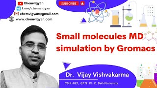 Small molecules MD simulation using Gromacs [upl. by Fleurette]