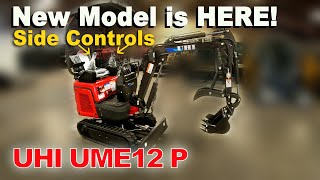 UHI UME 12P Mini Excavator  NEW Model Available Now minidigger miniexcavator [upl. by Eilsel]