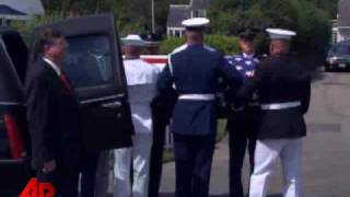 Raw Video Kennedy motorcade leaves Hyannis Port [upl. by Handbook]