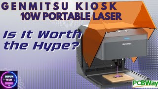 Might be small but its so capable its the Genmitsu kiosk 10w laser [upl. by Ahsei]