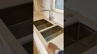 Tips your Kitchen Sink kitchen sink stone kitchensinkkitchendesign interiordesign shorts [upl. by Nnaul]