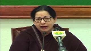 TN CM jayalalithaa announced a solatium of Rs 1 lakh to the manual scavenging deaths families [upl. by Hapte]