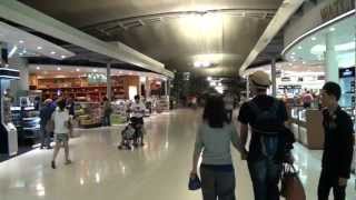 Duty free shopping at Suvarnabhumi Airport Bangkok Thailand [upl. by Godric127]