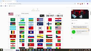 Sporcle Quiz Flags of the World sporcle quiz flagsoftheworld flagsoftheworldquiz [upl. by Hebel]