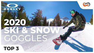 TOP 3 Oakley Snow Goggle Picks for 2020  SportRx [upl. by Anse487]