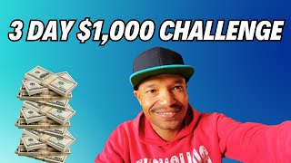 3 Day Money Challenge  I Just Received A 1000 For Fun [upl. by Mllly158]