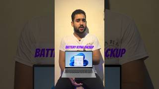 How to check laptop battery duration pctips hacks techtip tech ihtisham meetihtisham laptop [upl. by Yattirb]