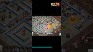 th12 attack strategy hybrid attack strategy clash of clans shorts coc ytshorts [upl. by Devondra]