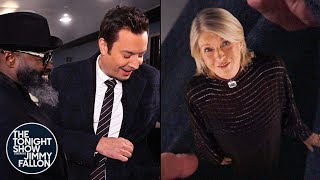 Jimmy Finds Martha Stewart in His Coat Pocket Cold Open  The Tonight Show Starring Jimmy Fallon [upl. by Adnuhsor]