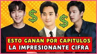 10 ACTORES COREANOS QUE MAS DINERO GANAN POR CAPITULOS EN LOS DRAMAS 2024 [upl. by Atse]