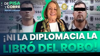 Roban objetos de la casa de la embajadora de México en Argentina  DPC con Nacho Lozano [upl. by Ylera]