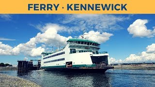 Arrival of ferry KENNEWICK in Coupeville Washington State Ferries [upl. by Kinnard]