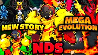 Pokemon NDS Rom Hack 2024 With Mega Evolution New Story Gen 19 amp Much More [upl. by Dickman]