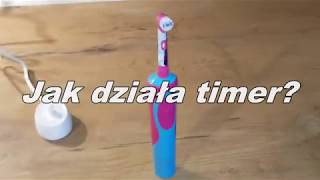 Szczoteczka dla dziecka Unboxing  test ORALB D12 Kids Frozen  test timera [upl. by Rachel]