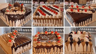 10 pasteles cuadrados de chocolate fáciles de decorar [upl. by Virgil]