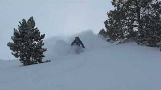 Epic Powder Skiing Soldeu [upl. by Zap590]