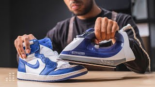 Air Jordan 1 Storm Blue Full Restoration With Vick Almighty [upl. by Honeyman865]