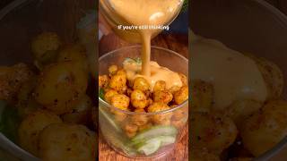 Quick and Easy JAR CHICKPEA CUCUMBER SALAD 🥗 [upl. by Iliak]