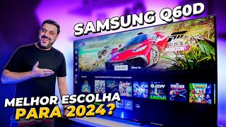 SAMSUNG QLED Q60D  Melhor TV Custo Benefício 2024 [upl. by Melvin]