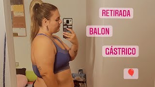 RETIRADA BALON GASTRICO 🎈 2021 [upl. by Carol-Jean768]