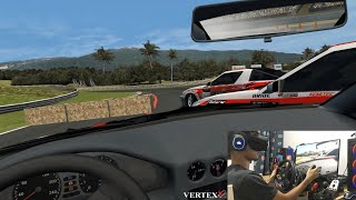 LFS  TANDEM DRIFTING VR  T500RS CAM  VERTEX PERFORMANCE [upl. by Hephzipa]