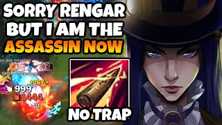 How does it feel Rengar Doesnt feel good to be OneShot does it  Caitlyn Mid [upl. by Gapin]