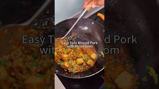 Easy Stir Fry Tofu with Minced Meat amp Mushroom – a quick and nutritious meal for the family [upl. by Louanna]