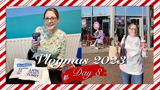 FESTIVE MENU TRY  MCDONALD’S GREGGS amp COSTA  VLOGMAS DAY 8  2023 [upl. by Faustena]