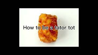 How to become a tator tot [upl. by Ennaillek]