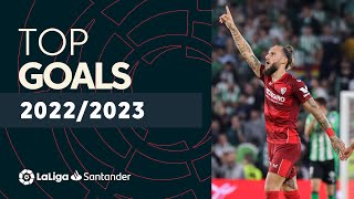 TOP GOLES LaLiga Santander 20222023 [upl. by Adiana528]